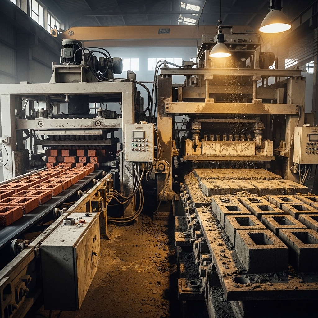 Brick Making & Concrete Block Machines